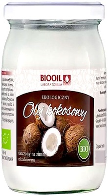 BIOOIL Olej kokosowy BIO tłoczony na zimno 900ml