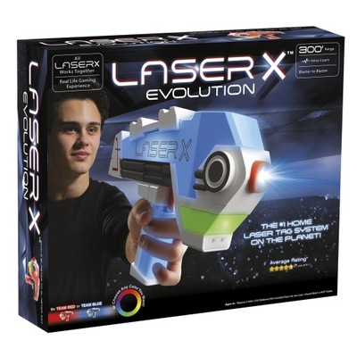 Laser X Evolution - blaster zestaw pojedynczy
