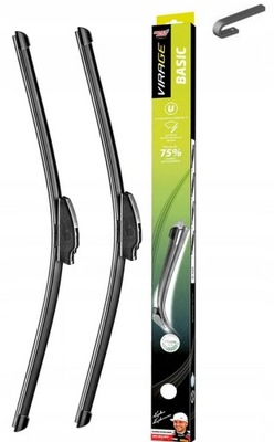 WIPER BLADES VIRAGE FRONT 600 MM 400 MM - milautoparts-fr.ukrlive.com