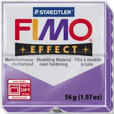Masa plastyczna FIMO Effect 57g fiolet przezroczys