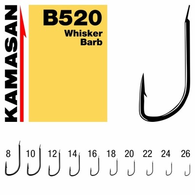 Kamasan B520 - haczyki 20