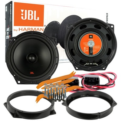 JBL STAGE2 ALTAVOCES BASOWE BMW 3 E46 COMPACT PARTE DELANTERA  