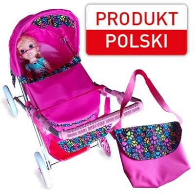 WÓZECZEK DLA LALEK - POLSKA PRODUKCJA ***GRATIS TOREBKA**