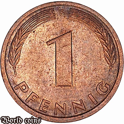 1 PFENNIG 1986 F