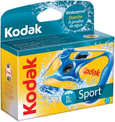 Aparat jednorazowy wodoszczelny Kodak Sport 400/27
