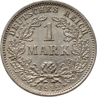 Niemcy, Cesarstwo, 1 marka 1912 D