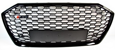 Audi a6 c8 18- решётка радиатора решётка радиатора plaster соты фото №1