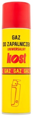 Gaz do zapalniczek zapalarki KOST 250 ml