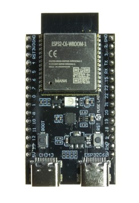 ESP32-C6 N4 - 4MB FLASH, WiFi6, Bluetooth BLE 5.0, Zigbee, Matter Thread