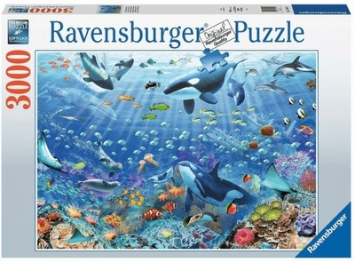 Puzzle 3000. Podwodny świat. RAVENSBURGER