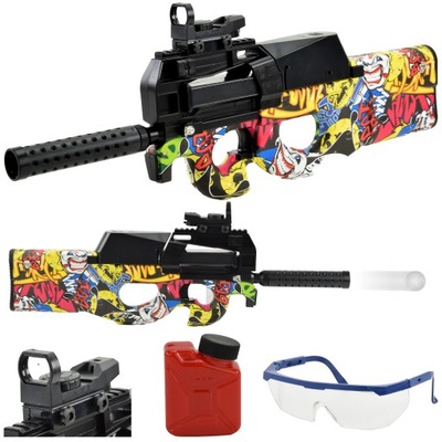Karabin P90 MP CS automat na kulki żelowe pistolet CSGO dla dzieci zabawka