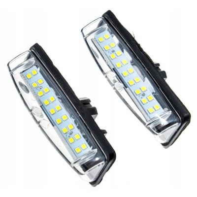 Camry aurion avensis prius lexus es gs ls rx фонари номерного знака led комплект 2sz фото №1