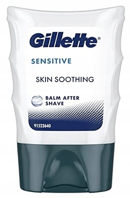 GILLETTE SENSITIVE BALSAM PO GOLENIU DLA MĘŻCZYZN PIELĘGNUJE SKÓRĘ