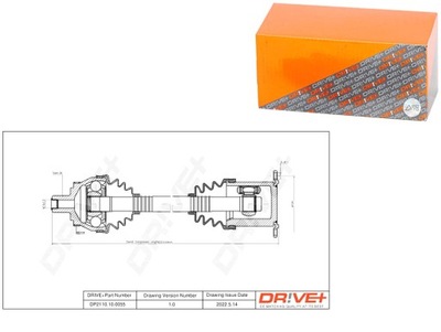 ПОЛУОСЬ ПРИВОДНАЯ AUDI A4 00-08 P DRIVE+