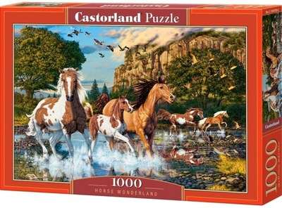 Castorland puzzle kraina koni 1000 elementów