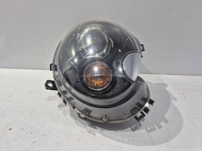 Фара чёрный black ксенон лампа правая омыватель mini cooper s r56 lift фото №1