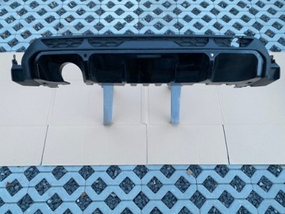 Бампер задняя mini cooper f55 lift lci 20- 5d jcw фото №1