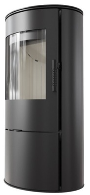 PIECYK PIEC KOZA ROLLO 8 KW OKRĄGŁY NOWOCZESNY