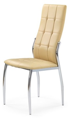 Krzesło metalowe K209 beżowe HALMAR