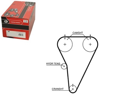 Ремінь розподільного валу lexus gs is i is sportcross toyota фото №1