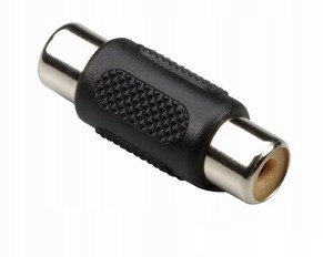 Adapter beczka złączka 1x Cinch RCA F/F THOMSON