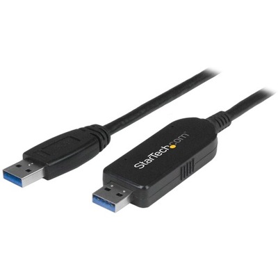 StarTech.com USB3LINK kabel USB 1,8 m USB 3.2 Gen 1 (3.1 Gen 1) USB A Czarn