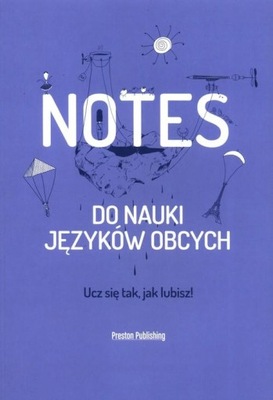 NOTES DO NAUKI JĘZYKÓW OBCYCH NIEBIESKI