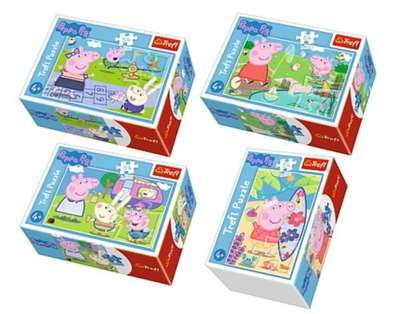 Puzzle Świnka Peppa 54 elementy