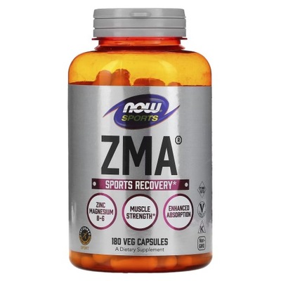 NOW SPORTS ZMA Sports Recovery 180 kapsułek