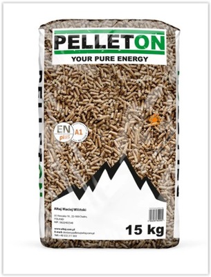 Certyfikowany Pelet Pellet Drzewny “Pelleton” A1 EN Plus