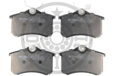 OPTIMAL BP-12208 SET PADS HAMULCOWYCH, BRAKES TARCZOWE BP-12208 OPT  