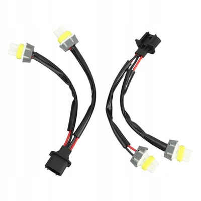 2 PIEZAS REJILLAS CABLES EN WIAZCE ADAPTADOR H13 9008  