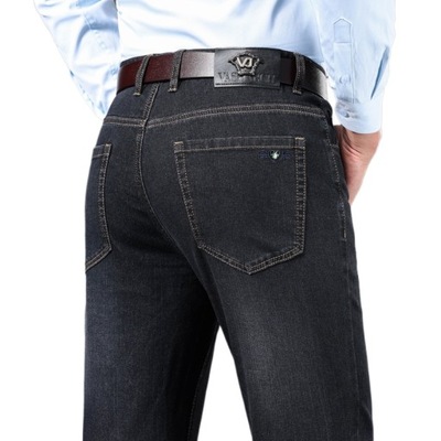 Spodnie jeansy niebieskie ELASTYCZNE DŻINSY