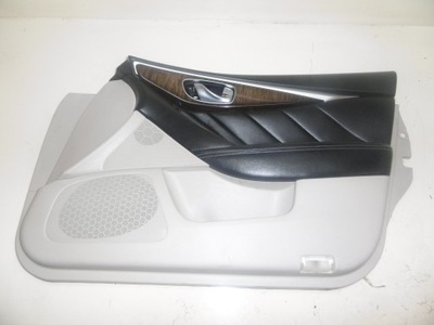 Обшивка обивка дверь правый перед infiniti q50 фото №1