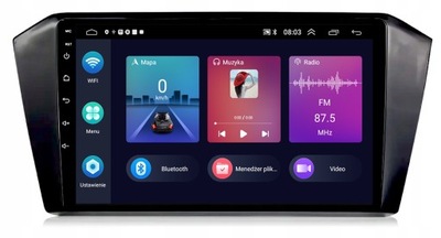 RADIO GPS ANDROID VW PASSAT B8 2014-2022 2/32GB  
