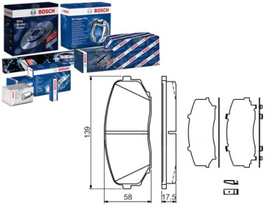 Гальмівні колодки гальмівні ford usa edge mazda cx-7 cx-9 mit фото №1