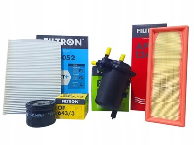 FILTRON SET FILTERS DO RENAULT CLIO II 1.5 DCI  