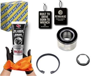 Набір підшипник колеса задня l/p opel calibra a omega a om #petrolhead pro+ kit7 фото №1