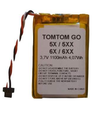 Bateria do TOMTOM GO 520 620 START 52 62