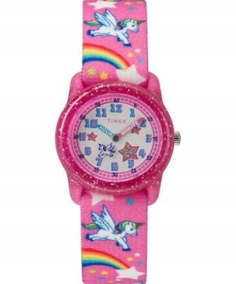 Zegarek dla dziewczynki TIMEX JEDNOROŻEC RÓŻOWY