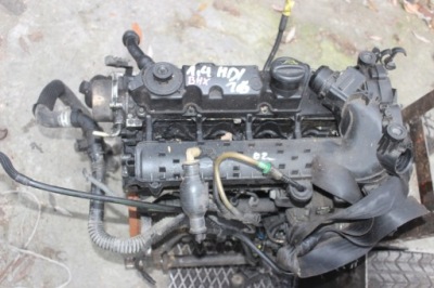 Двигатель citroen peugeot 1.4 hdi bhx 10fd45 фото №1