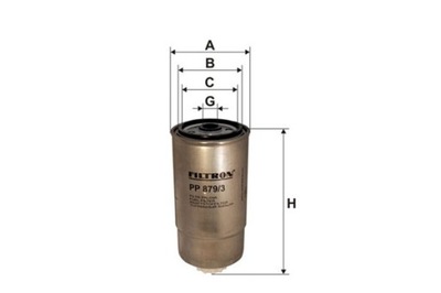 FILTRON FILTER FUEL IVECO DAILY III MASSIF JEEP CHEROKEE 2.3D 2.8D  