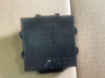 MÓDULO UNIDAD DE CONTROL APARCAMIENTO SENSORES DE APARCAMIENTO TOYOTA AVENSIS T27 89340-05021  