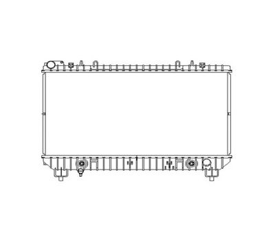 CHEVROLET CAMARO 10 - 13 РАДИАТОР 92218353 