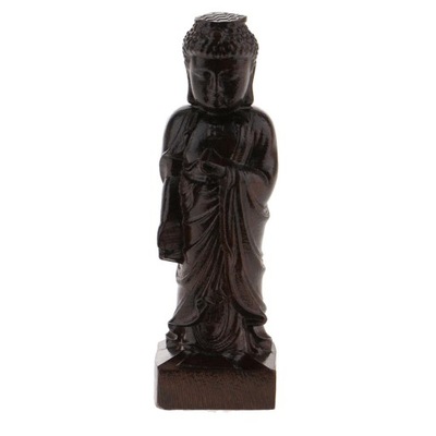 Drewniana statua Buddy Rzeźba Drewniane figurki Buddy Buddysta Siakjamuni
