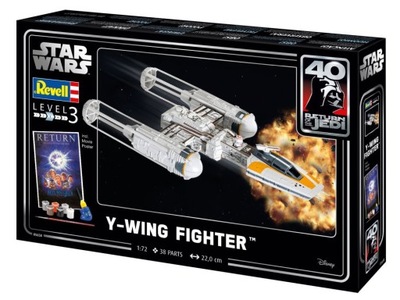 Star Wars Y-wing Fighter + farby Revell 05658