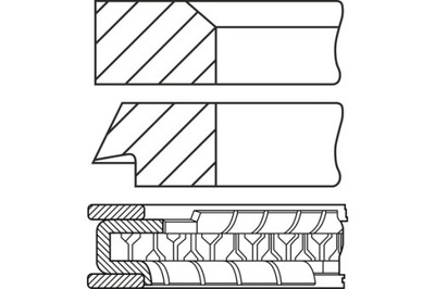 GOETZE 85 STD 1.2-1.5-2.5 SET PIERSCIENI PISTON CITROEN C4 C4 GRAND - milautoparts-fr.ukrlive.com