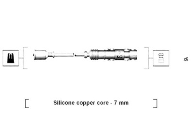 Magneti marelli дроти запалювання smart city-coup фото №1