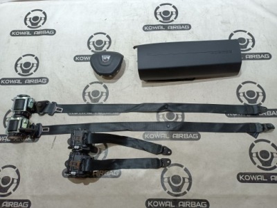 Dacia duster 2 ii подушка безпеки водій пасажир ремені комплект eu оригінал демонтаж фото №1