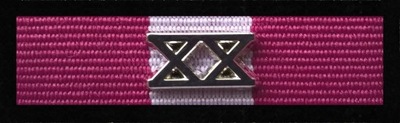 Baretki Medal za długoletnią służbę srebrny XX